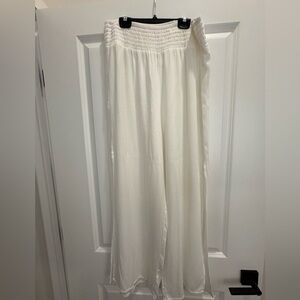 Fun white beach/swim pants